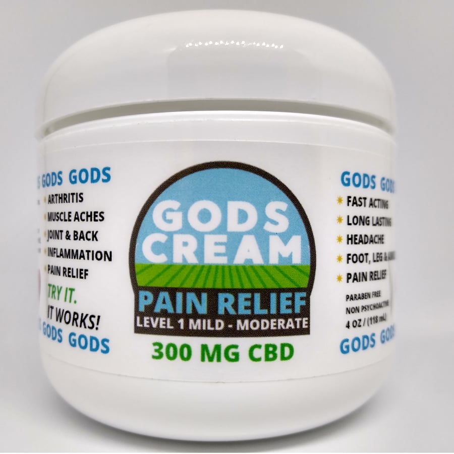 Image of God's Cream Fast Acting CBD