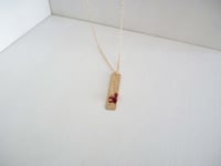 Image 2 of Crew ruby necklace