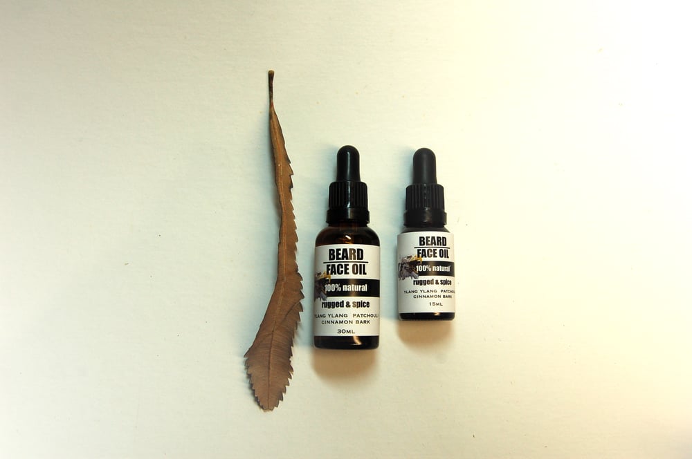 Image of Beard and Face Oil for Men with 100% Pure Essential Oils 30ml or 15ml option