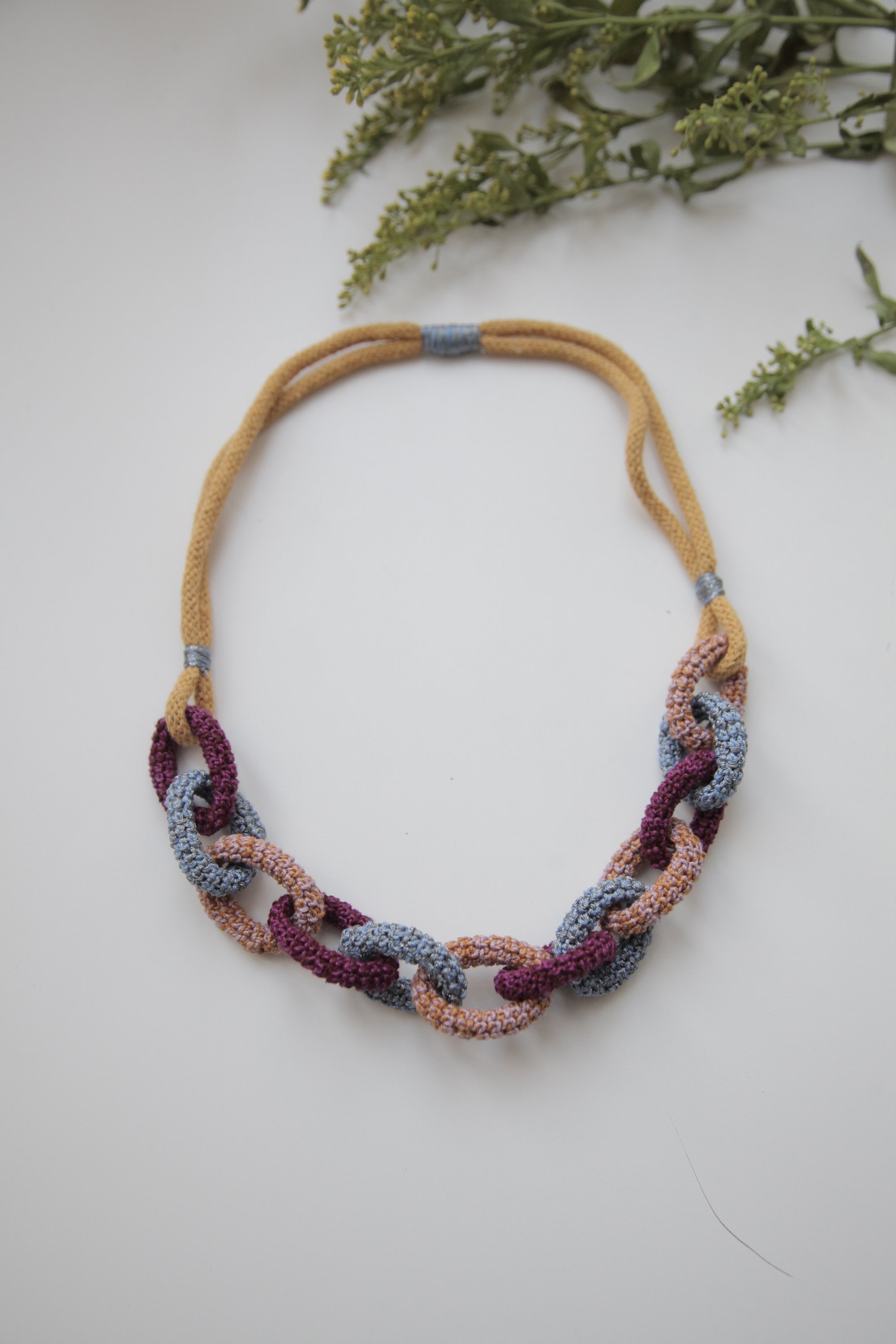 Image of Multicolor Bonded Together necklace