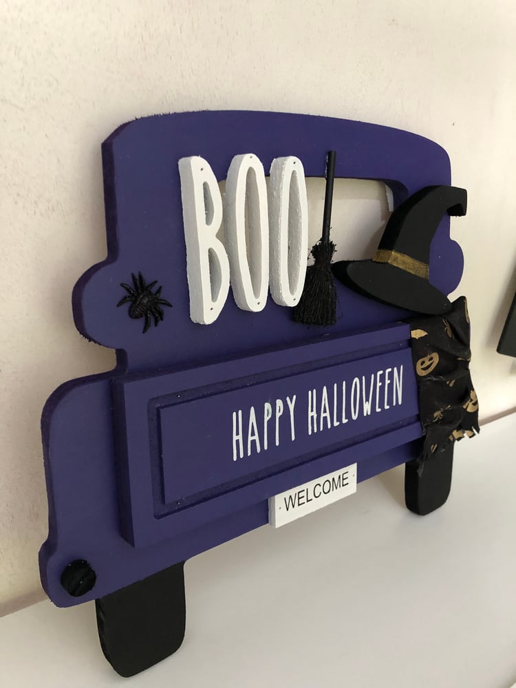 Image of Halloween truck