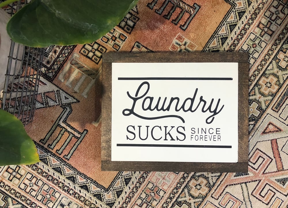 Image of Laundry Sucks