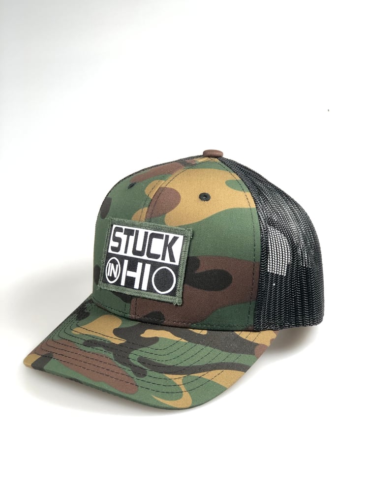 Image of Camo Trucker Hat - Various Colors