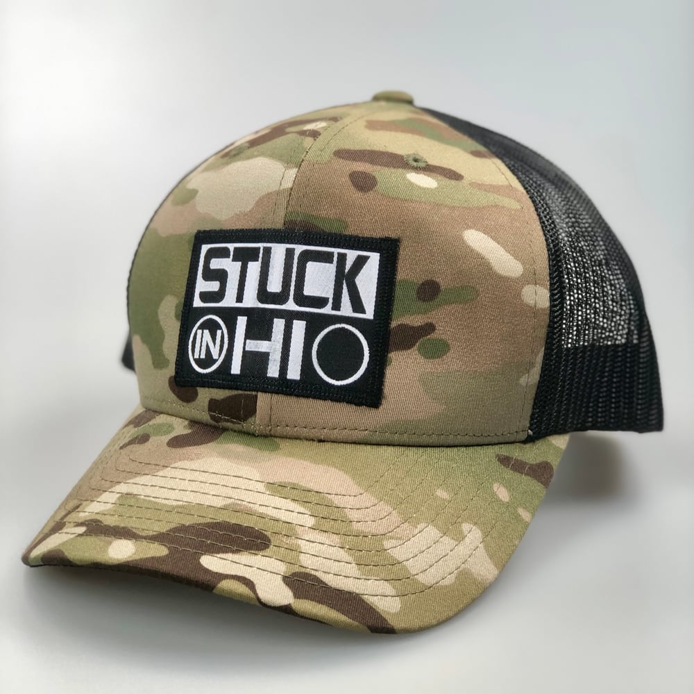 Image of Camo Trucker Hat - Various Colors