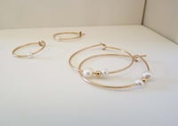 Image 5 of Double pearl earrings