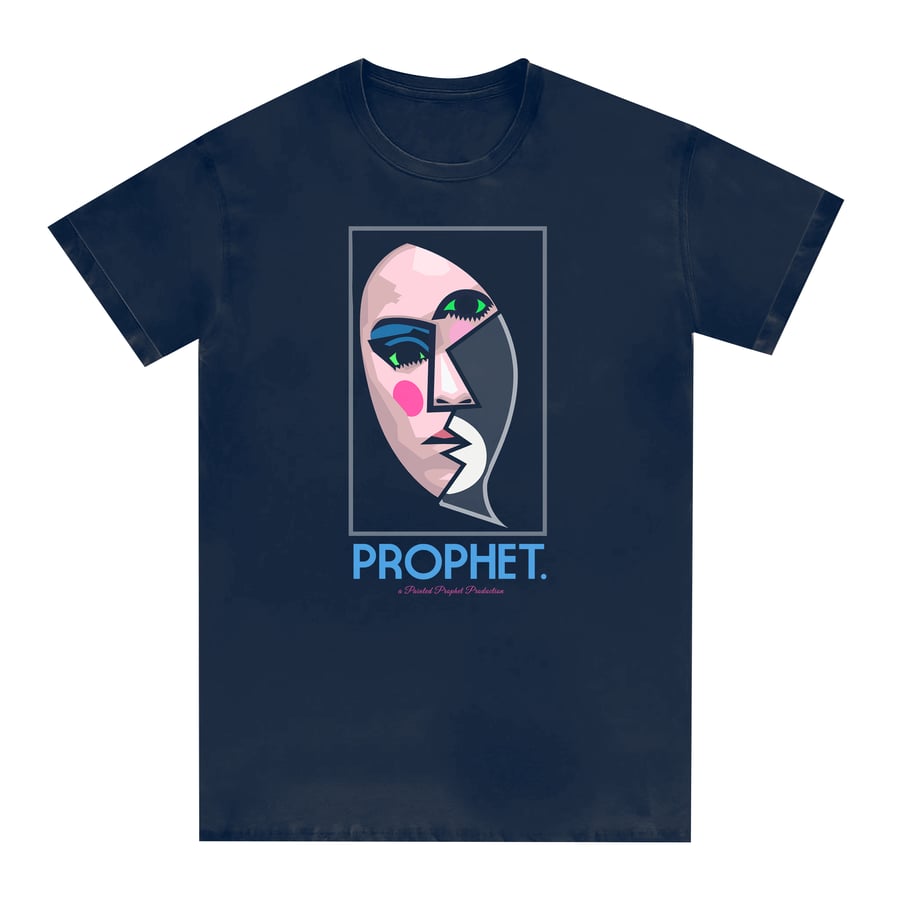 Image of Picasso tee navy