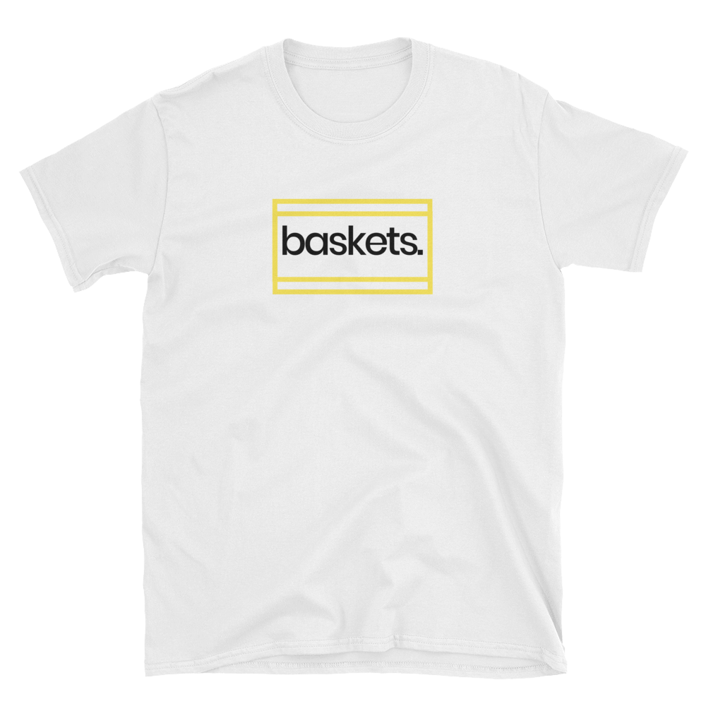 Image of baskets box white t-shirt