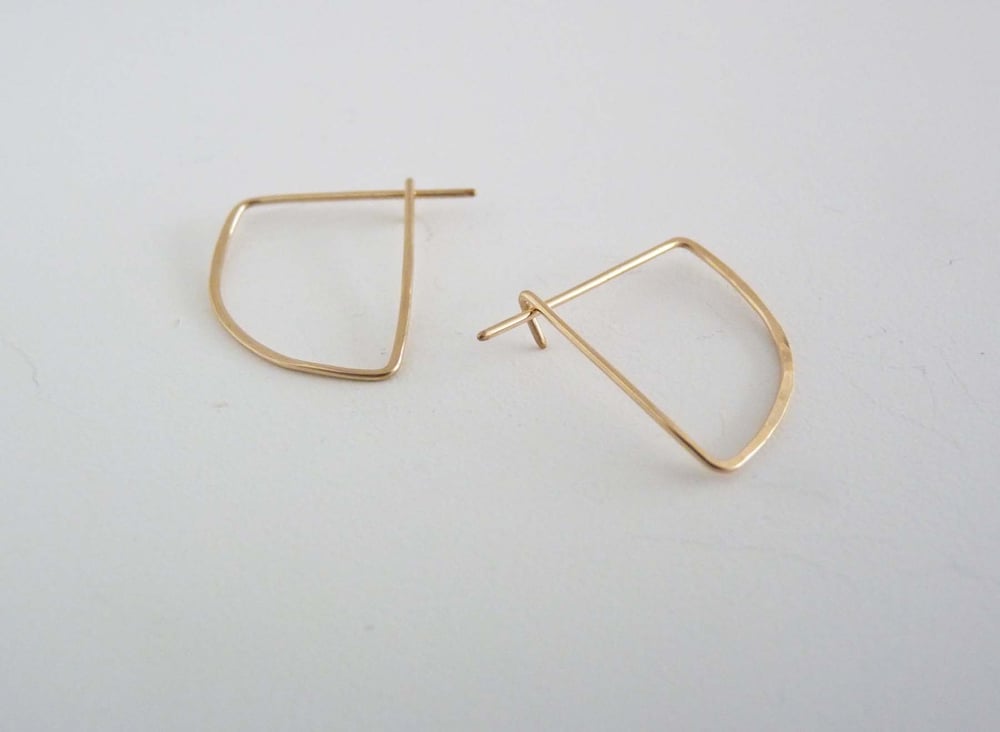 Image of Wedge earring