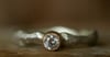 'Bling Ring' Mini | Recycled Sterling Silver Ring with Cubic Zirconia