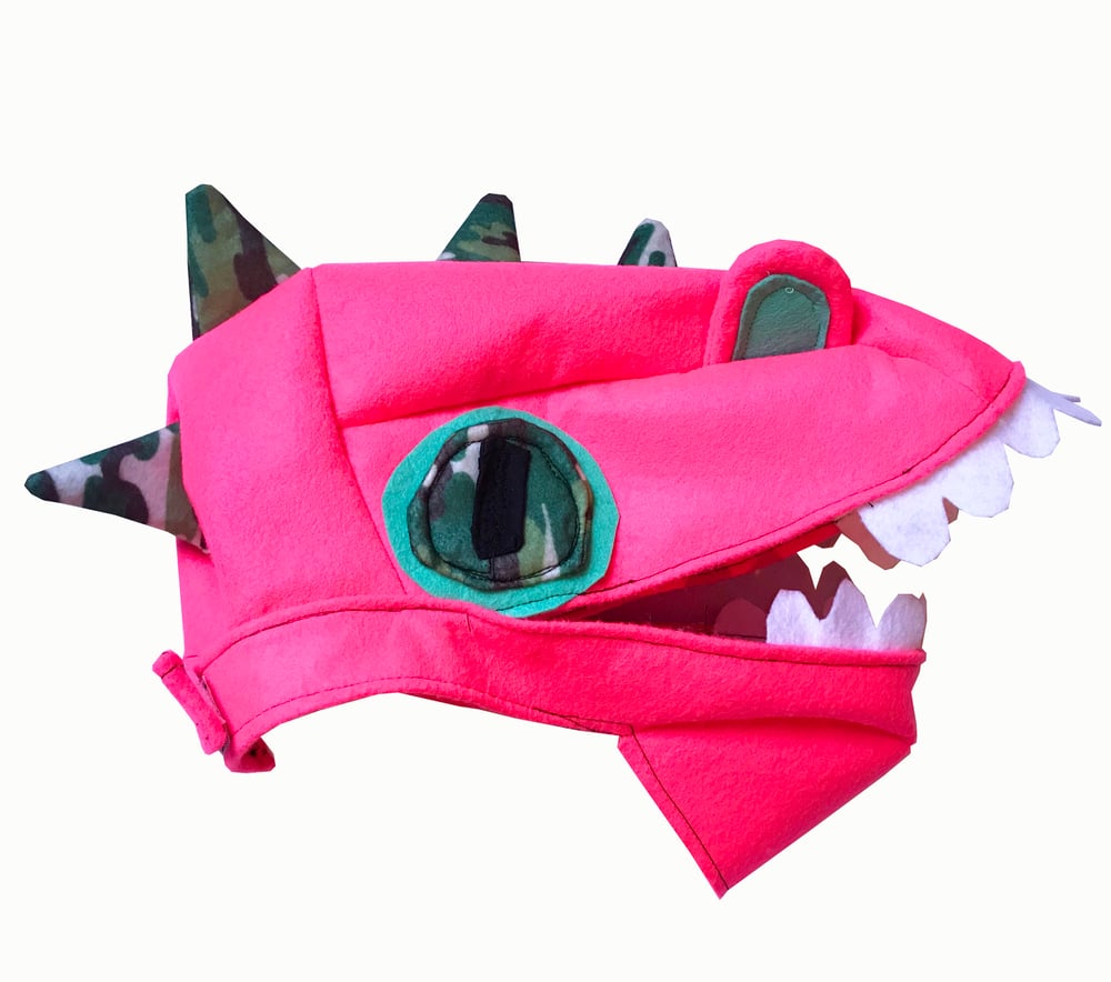 Image of Pink Dino Hat
