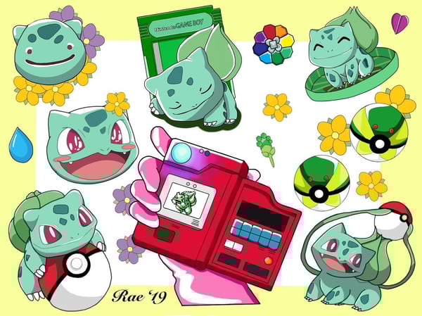 Image of Bulbasaur Flash