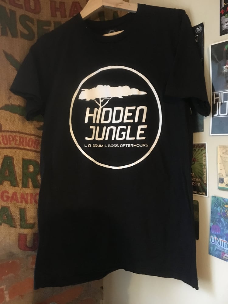 Image of Hidden Jungle T-Shirt - Charcoal