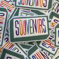 Image 1 of Souvenirs sticker - Boston Fenway Park Sign