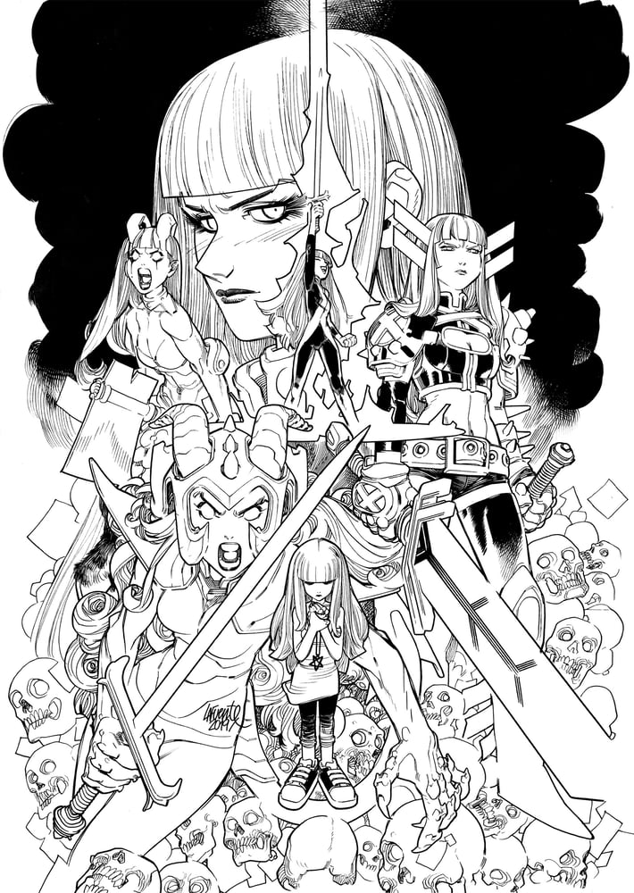 Image of HOUSE OF X #5 (Magik variant)