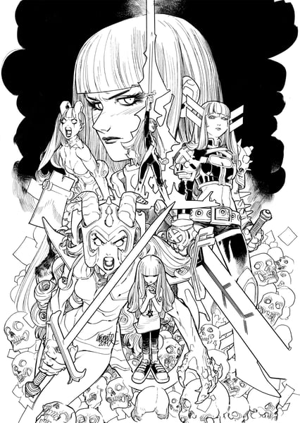 Image of HOUSE OF X #5 (Magik variant)