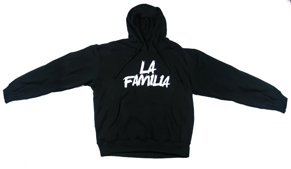 Image of La Familia Hoodie Black