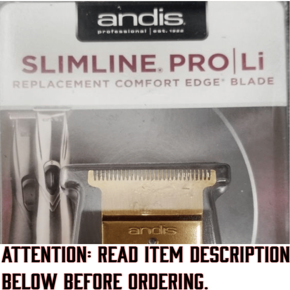 Image of (3-4 Week Delivery/High Order Volume) Gold "Modified" Andis Slimline Li Trimmer Blade
