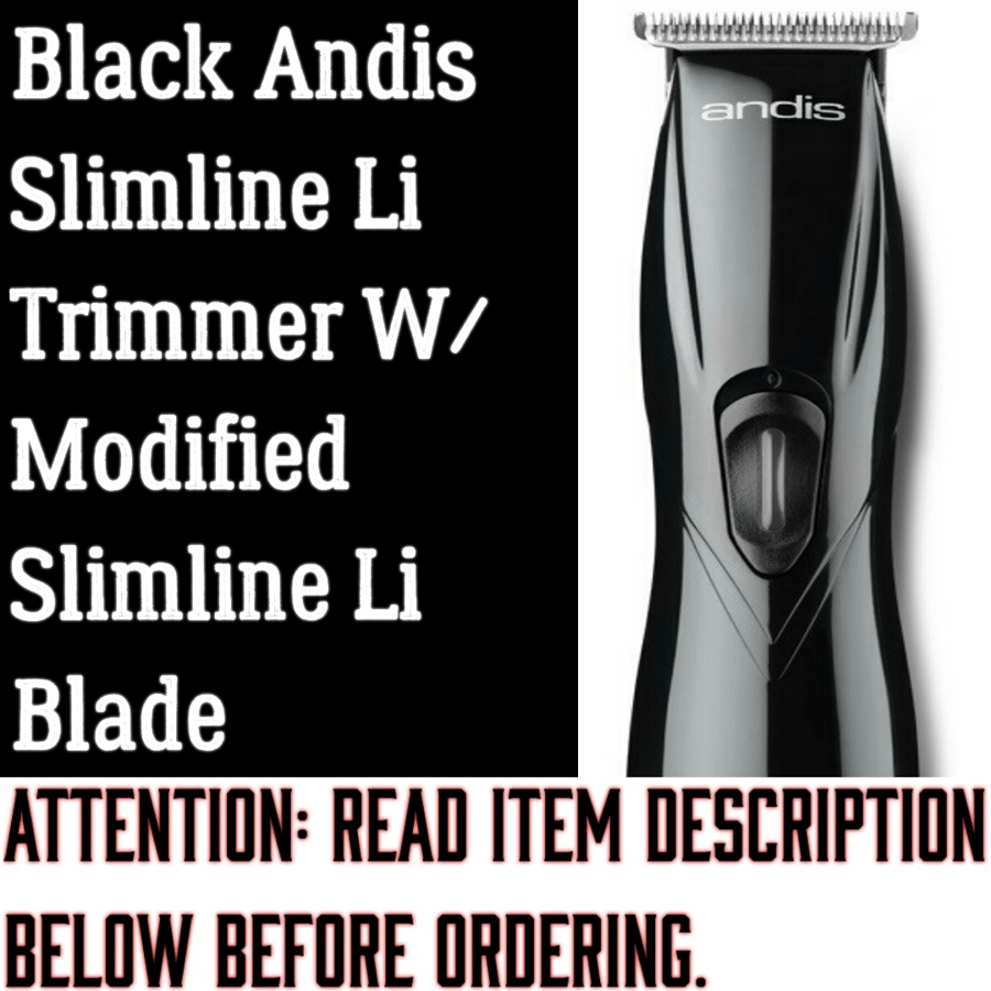 Image of (3 Week Delivery/High Order Volume) Black Slimline Pro Li Trimmer W/ Modified Slimline Blade 