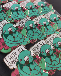 Image 2 of Kermit Chan ✧ Hard Enamel Pins