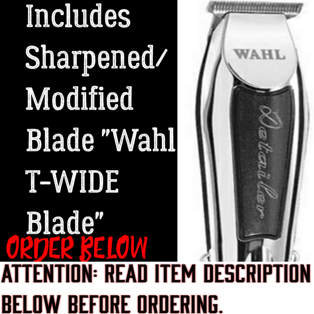 modified wahl detailer