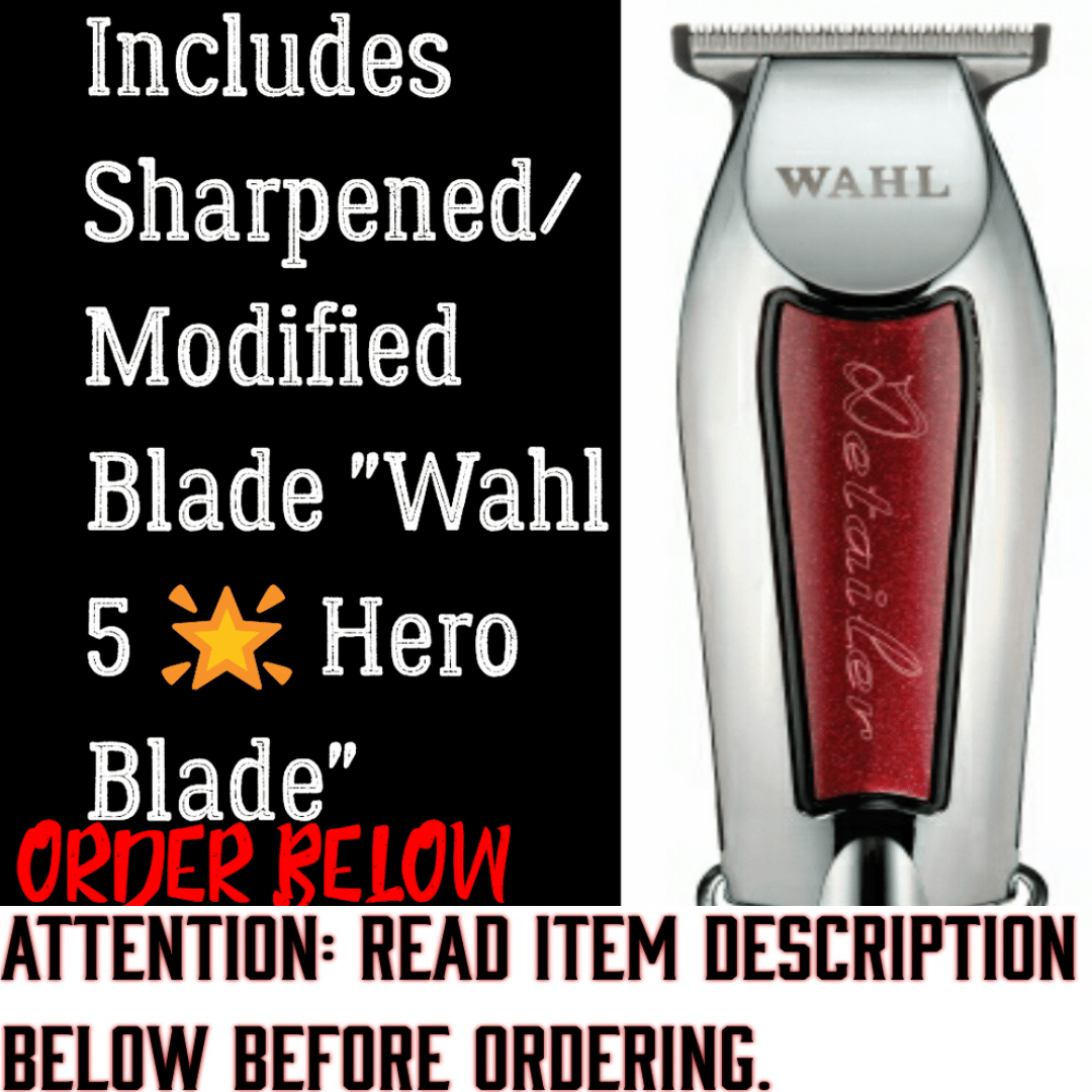 wahl 5 in 1 blade sharpening