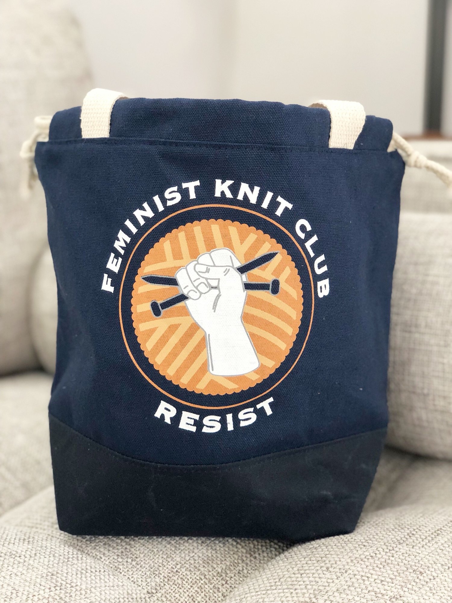 Image of Feminist Knit Club Project Bags