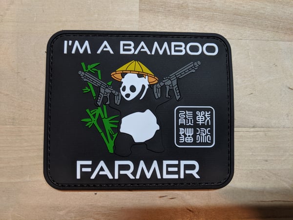 Image of Bamboo Farmer PVC Patch