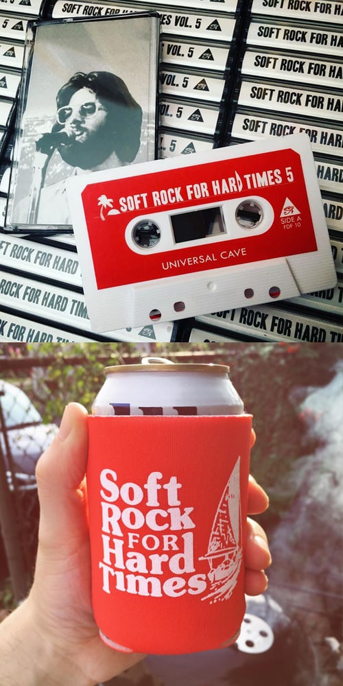 Image of Soft Rock For Hard Times Vol 5 + Koozie