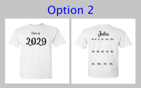Graduation Shirt - Option 2