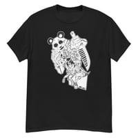 Image 2 of PANDAMONIUM - MONOCHROME UNISEX TEE