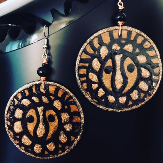 Image of  Indigenous Flower (Handmade Handcrafted) Earrings