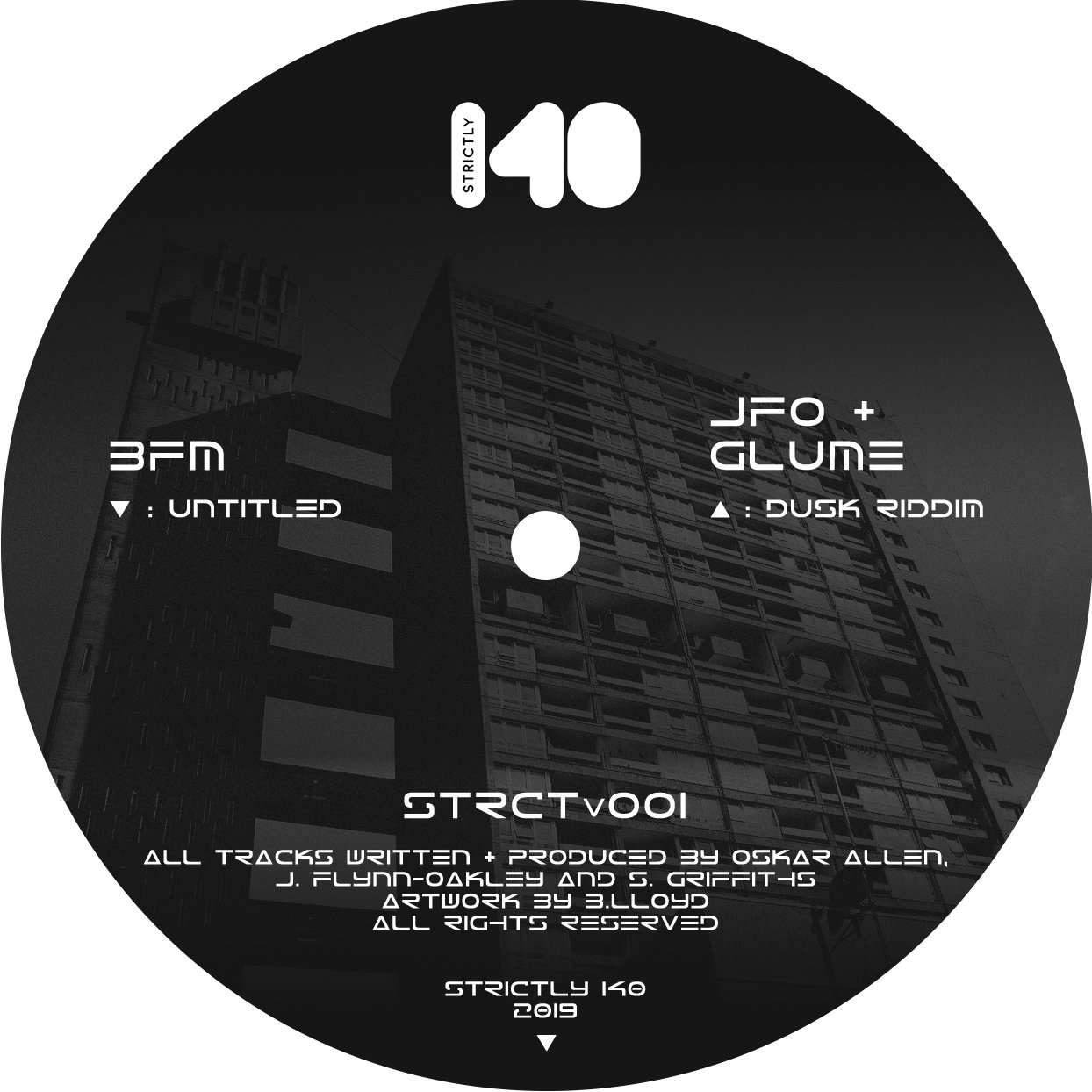 Image of (Pre-Order) STRCTv001 w/ BFM, Glume & JFO 