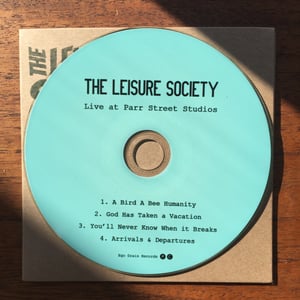 Image of The Leisure Society - Live at Parr Street Studios (Ltd. Edition 2019 tour ep)