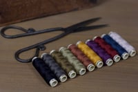 Image 3 of Ellana Wool Thread for appliqué ~ 10 spools (70 yds. each)