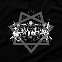Image 2 of EQUIMANTHORN - BABALON IL (GREY & WHITE PRINT)