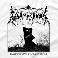 Image 2 of EQUIMANTHORN - ENTRANCE TO THE ANCIENT FLAME (GREY & BLACK PRINT)
