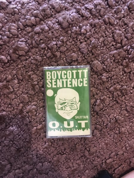 Image of BOYCOTTT SENTENCE X O.U.T. Split tape