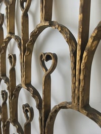 Image 5 of Decorative Headboard with Heart-Shaped Details