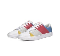 Image 5 of NEW UNISEX LOW TOP LEATHER MULTI COLOR SNEAKER