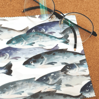 Image 1 of Salmon Fish Microfiber Cloth