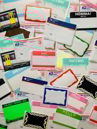 Image 1 of All-over sticker blanks pack