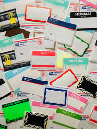 Image 1 of All-over sticker blanks pack