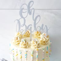 Image 1 of Oh Baby Cake Topper