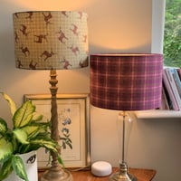 Image of Celtic Coorie Check Purple 30cm Shade