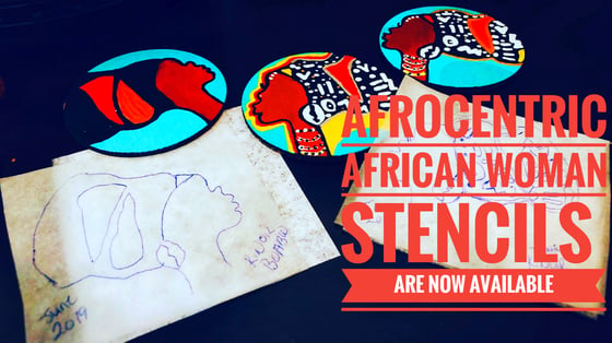 Image of Unity’s African Woman Designs Stencils 