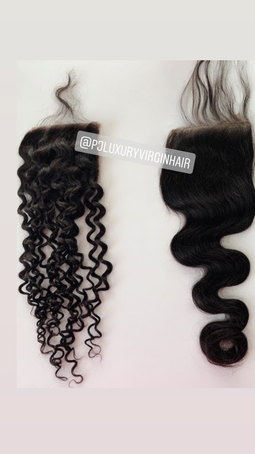 Image of Transparent Lace Closures