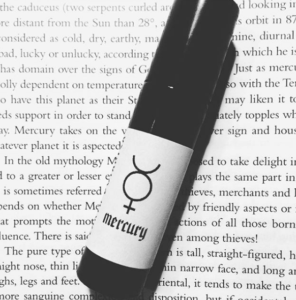 Image of Mercury Anointing Oil (Lemongrass, Lavender, Bergamot)