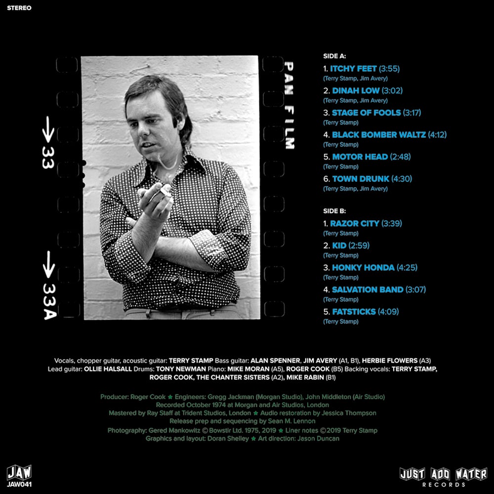 TERRY STAMP - Fatsticks LP JAW041 | Just Add Water Records