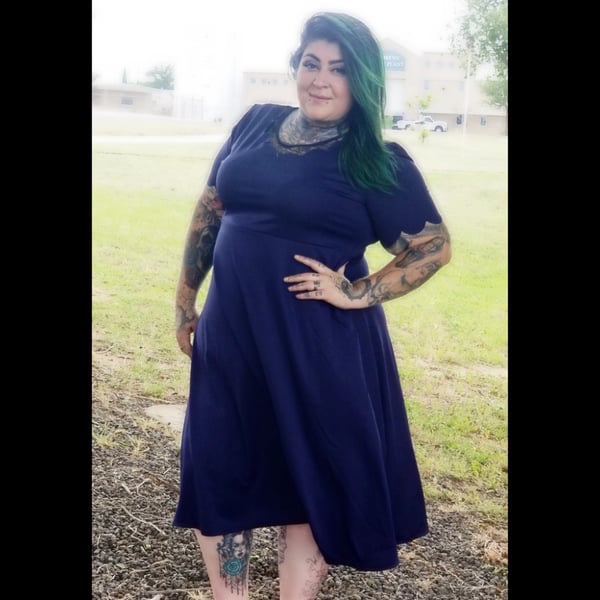 Image of Plus size Vintage Dress