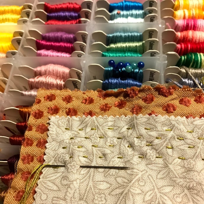 Image of Slow Stitch Journal Workshop 2020